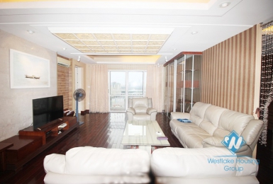 Apartment with 02 bedrooms and balcony for rent in Ciputra, Tay Ho.